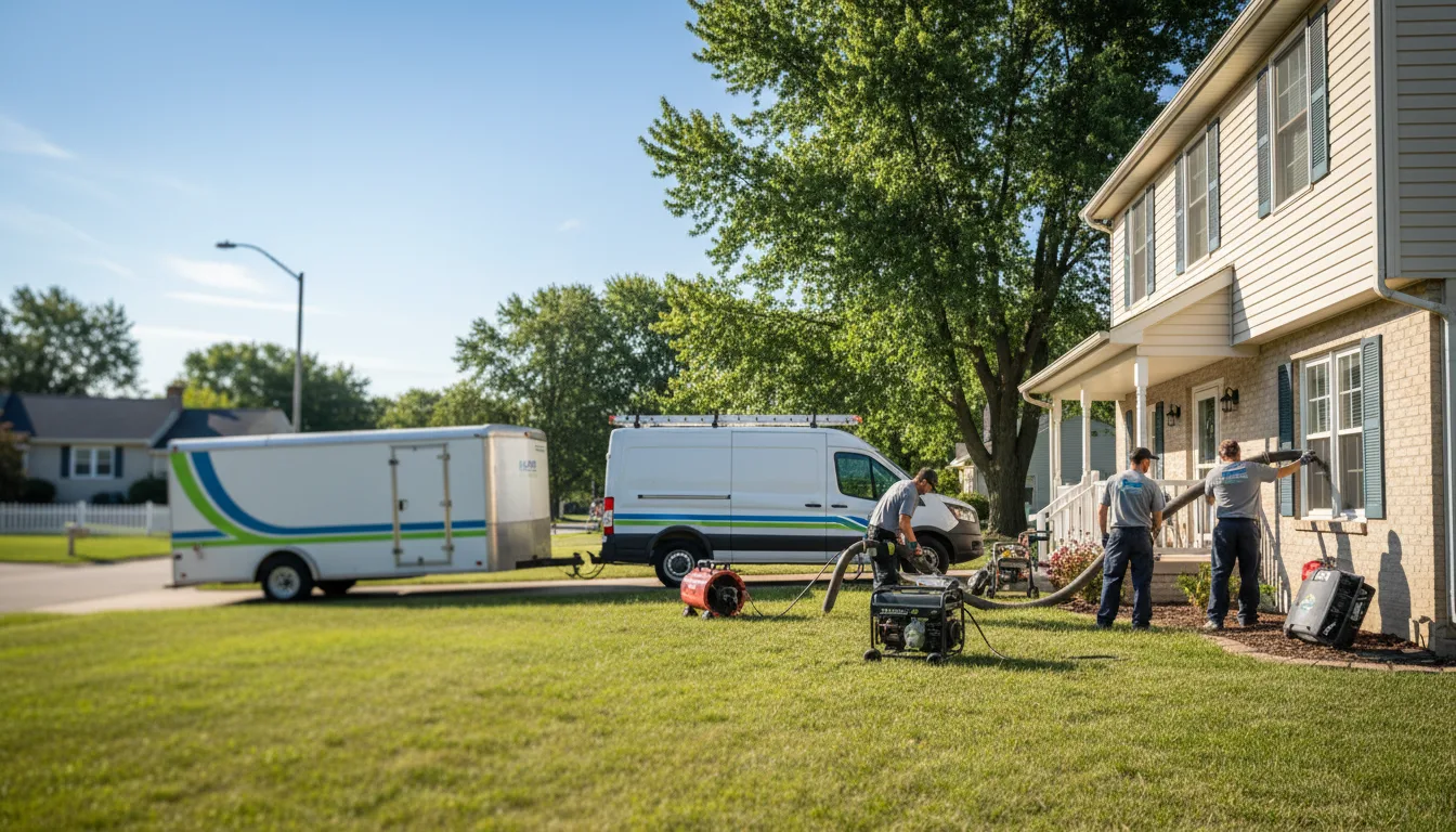 Flooded Basement Restoration And Cleanup With Repair in Andrews Air Force Base, MD near me